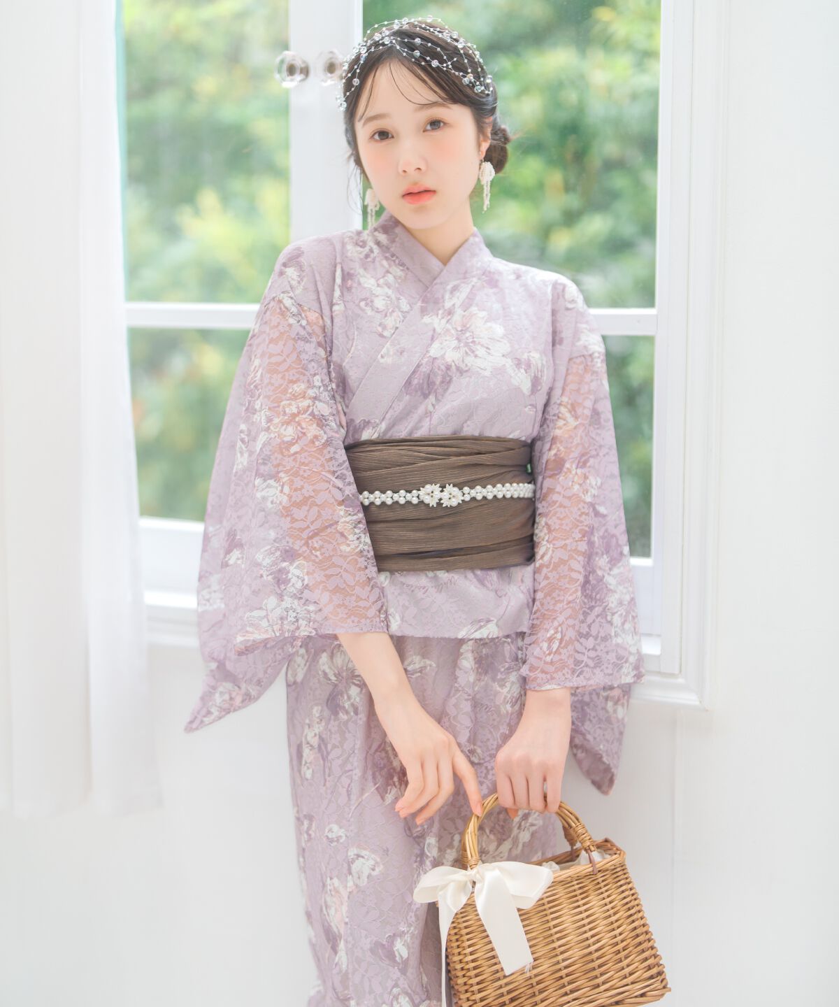 WILLSELECTION「パール付きゴムベルト」|ベルト|