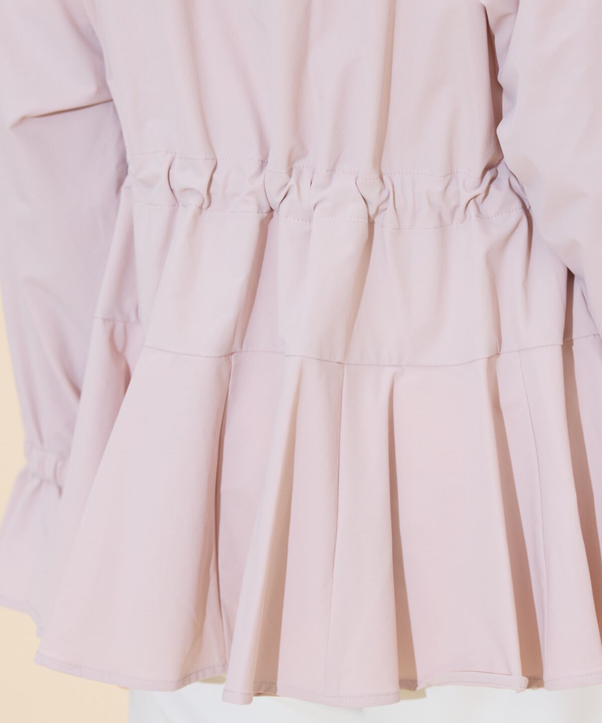 WILLSELECTION「UVカットペプラムブルゾン」|ブルゾン・スタジャン|