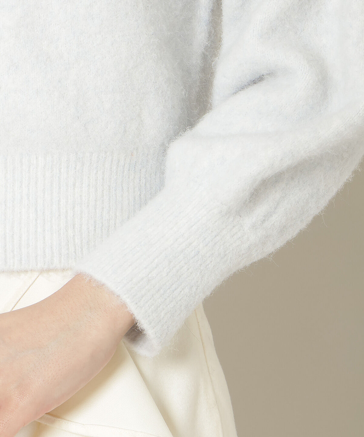 WILLSELECTION「ブローチ付きオフショルニット」|ニット・セーター|