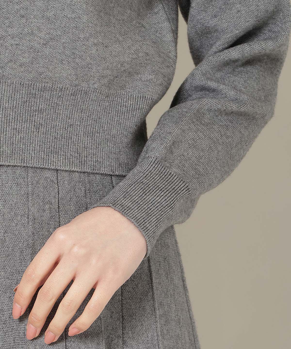 WILLSELECTION「ファーティペット付きニットSETUP」|ワンピース|