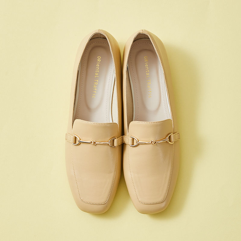 ORiental TRaffic「スクエアトゥビットローファー/31112」|パンプス|YELLOW