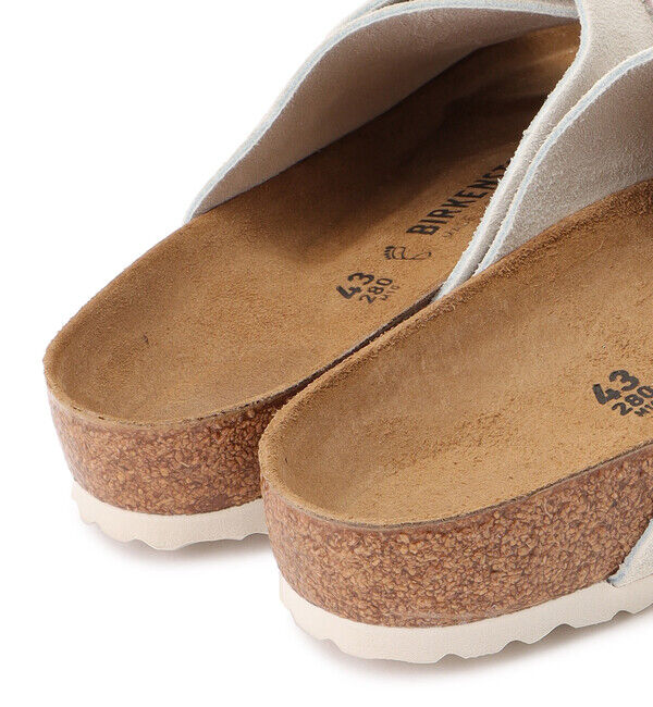 BIRKENSTOCK「【ビルケンシュトック】キョウト/アンティークホワイト スエード ヌバックレザー/サンダル メンズ」|サンダル|