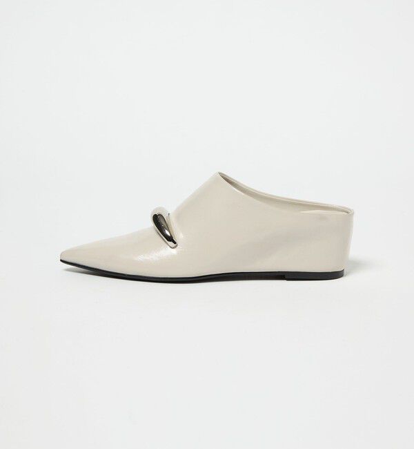 ODETTE E ODILE「＜SY＞ ポインテッドインヒールウェッジミュール サンダル55&uarr;」|サンダル|OFF WHITE