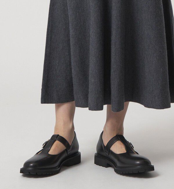 ODETTE E ODILE「Tストラップタンクソール フラット30&uarr;」|ローファー|