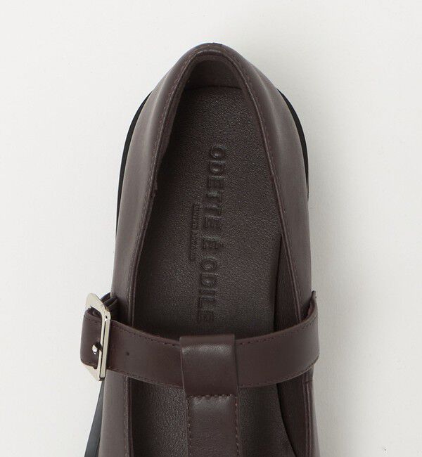 ODETTE E ODILE「Tストラップタンクソール フラット30&uarr;」|ローファー|