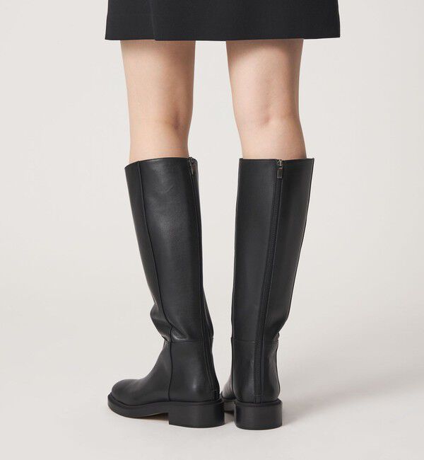 ODETTE E ODILE「バックジップジョッキー ロングブーツ40&uarr;」|ロングブーツ|