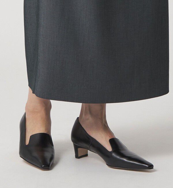 ODETTE E ODILE「ディープナロースクエア パンプス40&uarr;」|パンプス|