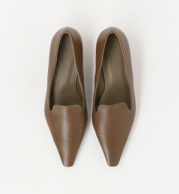 ODETTE E ODILE「ディープナロースクエア パンプス40&uarr;」|パンプス|