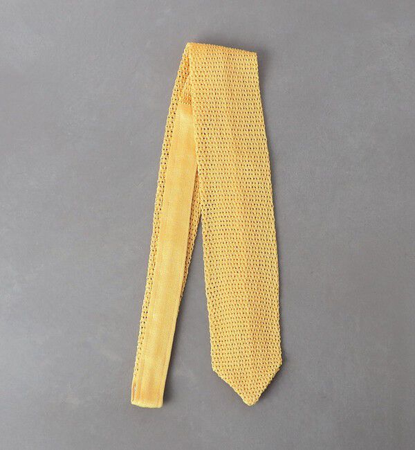 UNITED ARROWS「＜ARCURI＞ ニット ネクタイ」|ネクタイ・蝶ネクタイ|YELLOW
