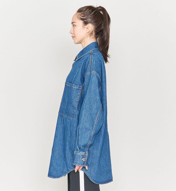 ASTRAET「＜ASTRAET＞11.5oz デニム 2ポケットシャツ UNISEX」|シャツ・ブラウス|