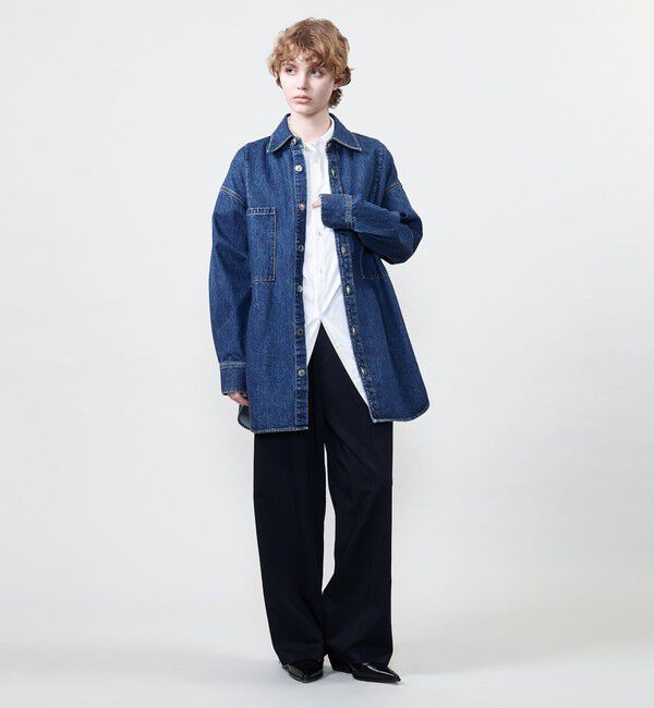 ASTRAET「＜ASTRAET＞11.5oz デニム 2ポケットシャツ UNISEX」|シャツ・ブラウス|