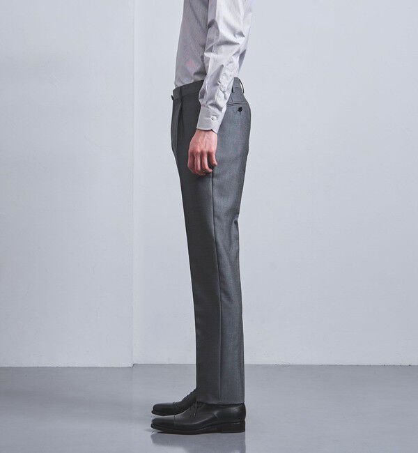 UNITED ARROWS「ウールモヘヤ シャンブレー 3ボタン スーツ S-MODEL」|スーツ|