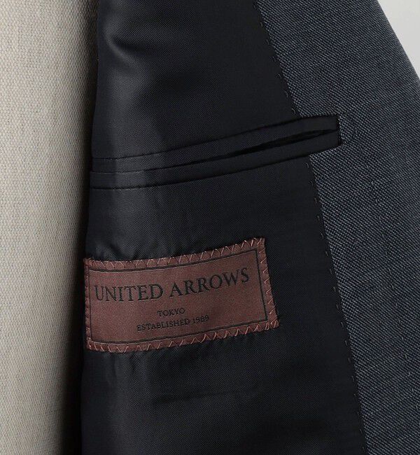 UNITED ARROWS「シャークスキン 3ボタンスーツ S-MODEL -ストレッチ-」|その他|