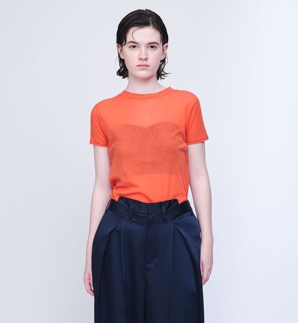 AEWEN MATOPH「＜AEWEN MATOPH＞シアー Tシャツ」|Tシャツ・カットソー|ORANGE