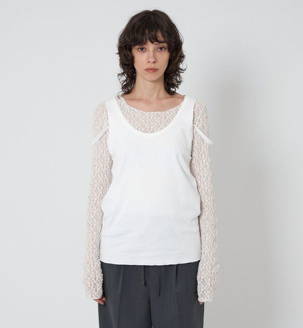 ASTRAET「＜ASTRAET＞フライス スリット タンクトップ」|タンクトップ|