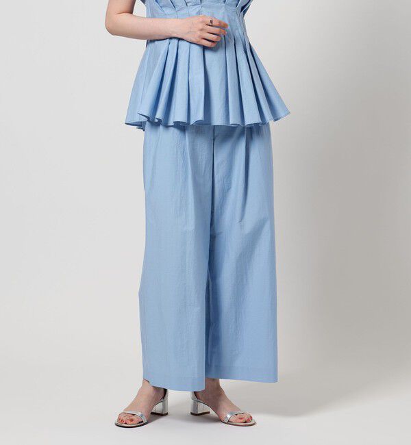 UNITED ARROWS「MANTECO POP ワイドパンツ」|その他|LT.BLUE