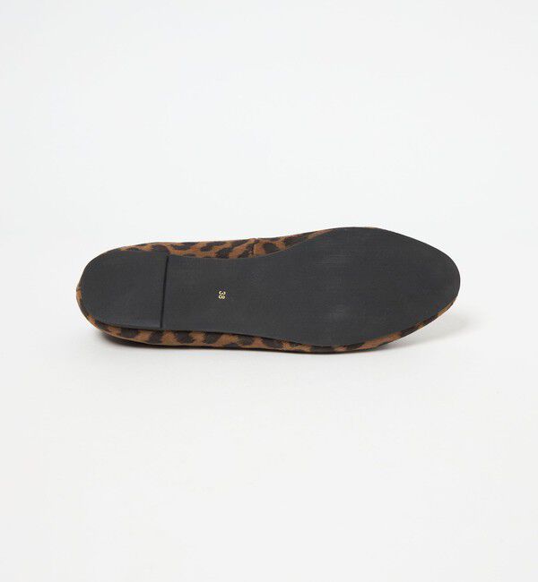 UNITED ARROWS「レイン レオパード バレエシューズ」|レインシューズ|