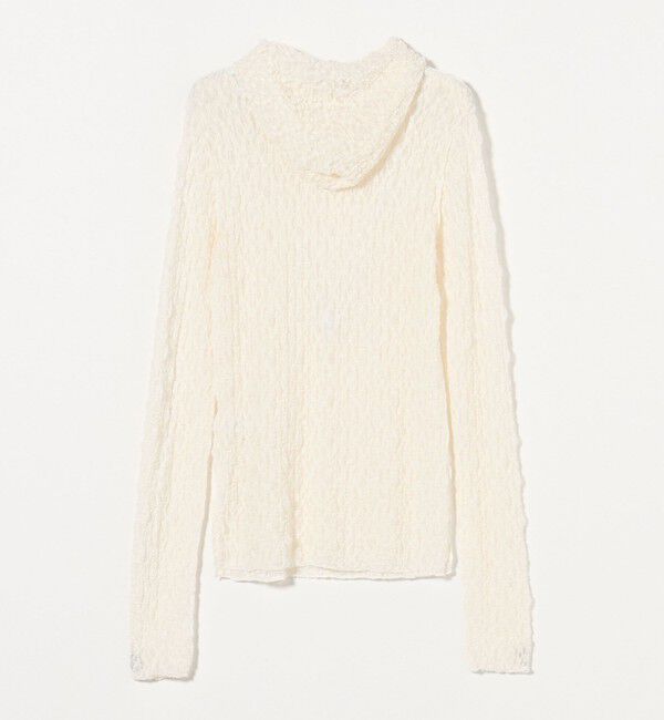 ASTRAET「＜ASTRAET＞レース  フーデッドカットソー」|Tシャツ・カットソー|