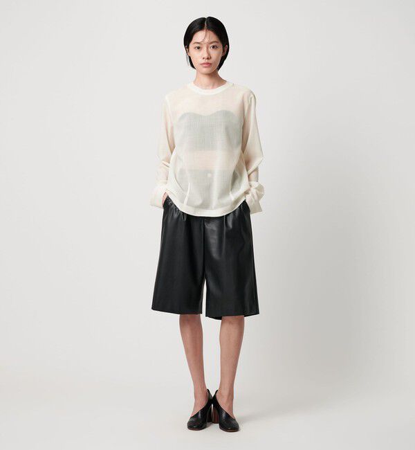 AEWEN MATOPH「＜AEWEN MATOPH＞カットオフプルオーバーブラウス」|シャツ・ブラウス|