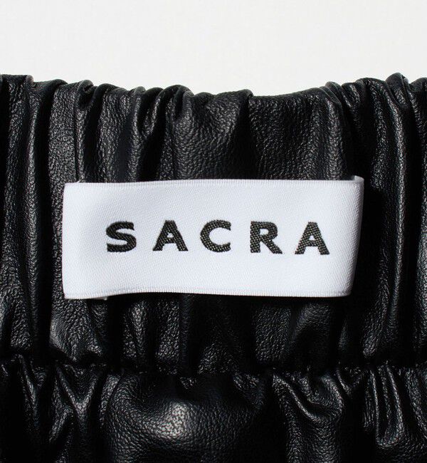 UNITED ARROWS「＜SACRA＞レザーライク パンツ」|その他|
