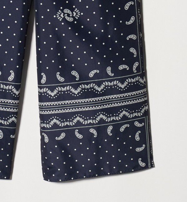 UNITED ARROWS「タフタ プリント イージーパンツ ‐ウォッシャブル‐」|その他|