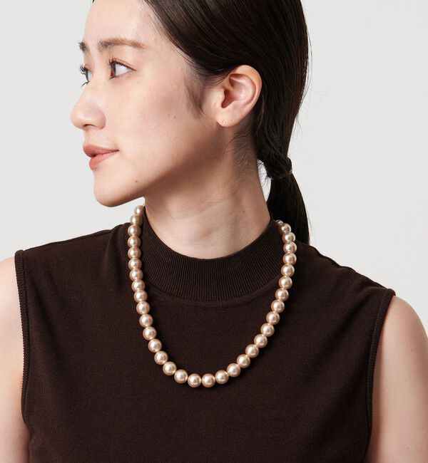 UNITED ARROWS「イミテーションパール 2WAY ネックレス」|ネックレス|