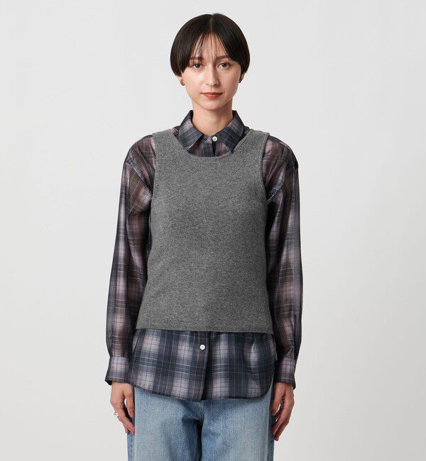 UNITED ARROWS「アメリカンスリーブ ニット ベスト」|ベスト・ジレ|