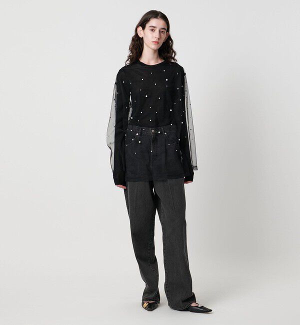 AEWEN MATOPH「＜AEWEN MATOPH＞デニムタックパンツ」|デニム|