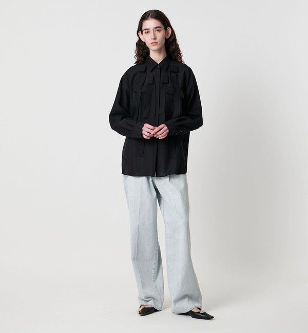 AEWEN MATOPH「＜AEWEN MATOPH＞デニムタックパンツ」|デニム|