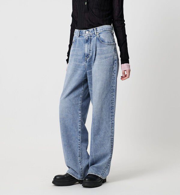 AEWEN MATOPH「＜AEWEN MATOPH＞デニムタックパンツ」|デニム|