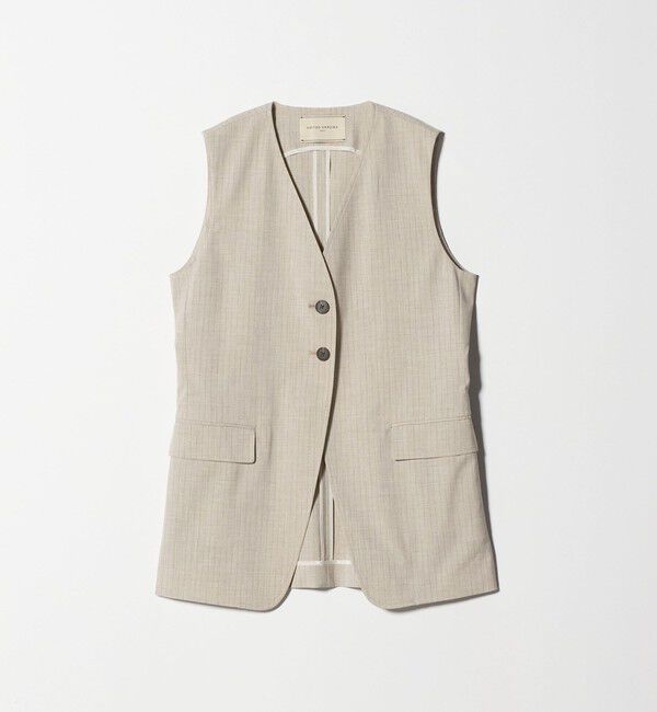 UNITED ARROWS「REOPEL ミドル ベスト ‐ウォッシャブル‐」|テーラードジャケット|