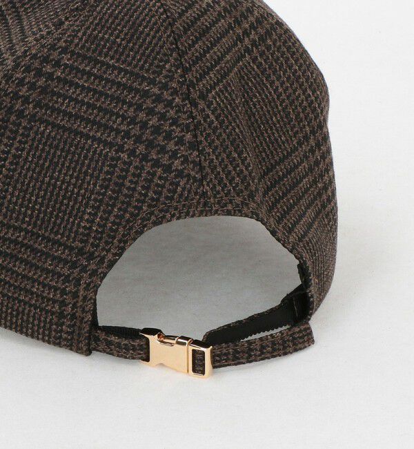 UNITED ARROWS「グレンチェック キャップ UV」|キャップ・キャスケット|