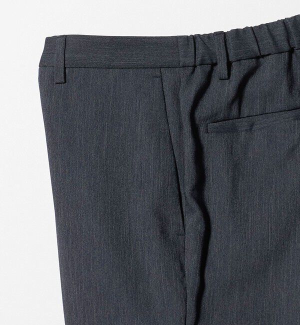 UNITED ARROWS「デニムライク ノープリーツ パンツ UA COZY ‐ウォッシャブル ヨコストレッチ‐」|スーツ|