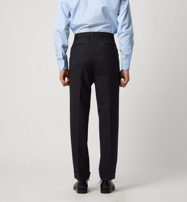 UNITED ARROWS「ワイドストライプ ダブル 6ボタン スーツ MC‐MODEL ヨコストレッチ」|スーツ|