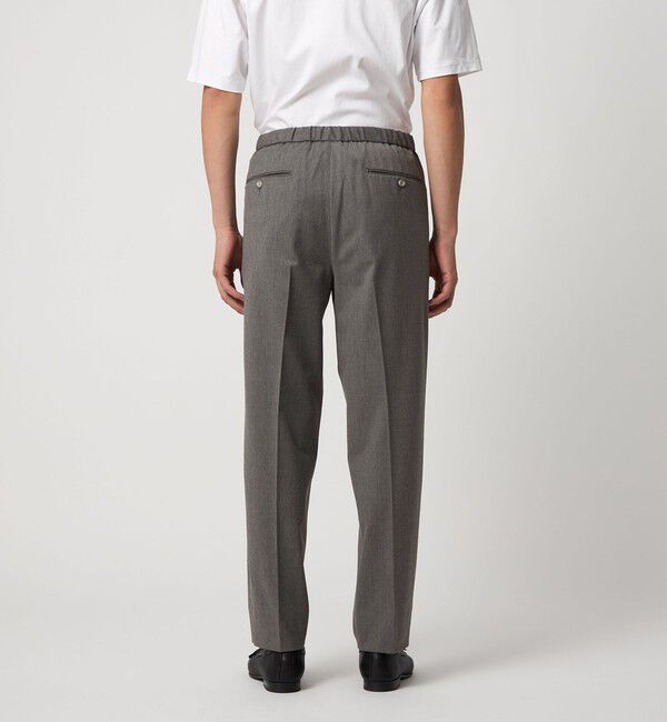 UNITED ARROWS「2プリーツ キャロットパンツ -ストレッチ-」|チノ|