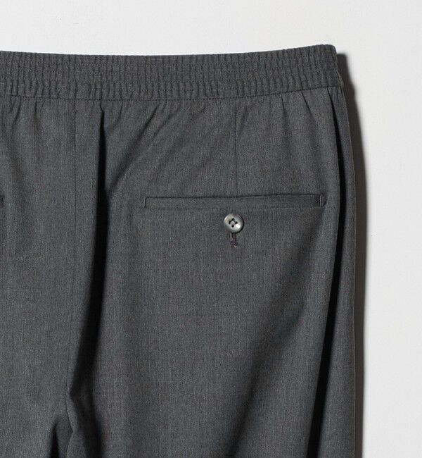 UNITED ARROWS「2プリーツ ギャザー イージーパンツ -ストレッチ-」|チノ|