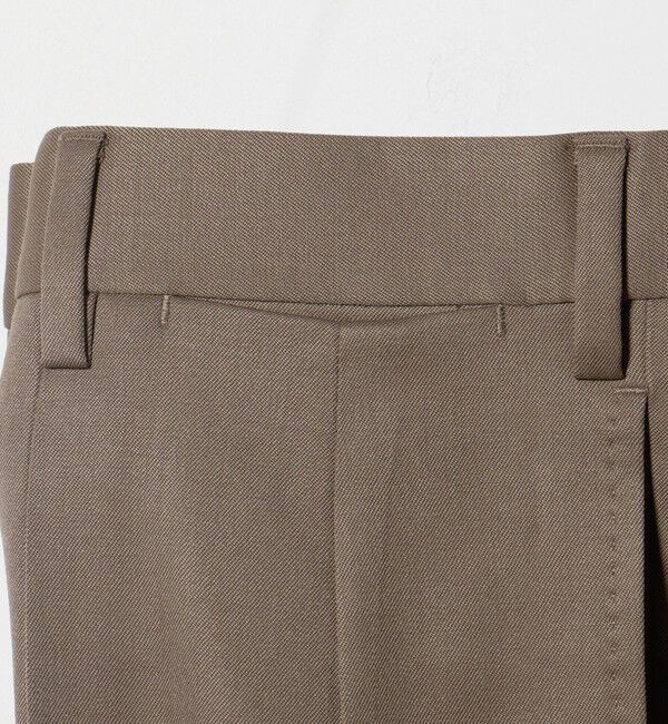 UNITED ARROWS「ギャバジン 2インプリーツ スラックス」|スラックス|