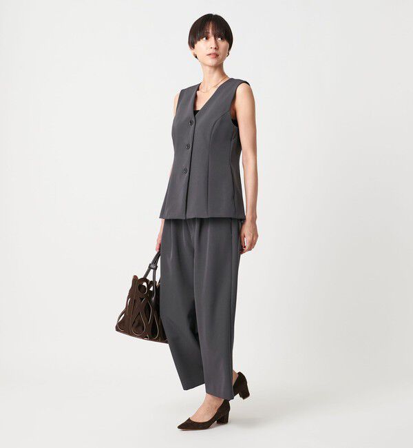 UNITED ARROWS「ダブルクロス クロップドパンツ -ウォッシャブル-」|その他|