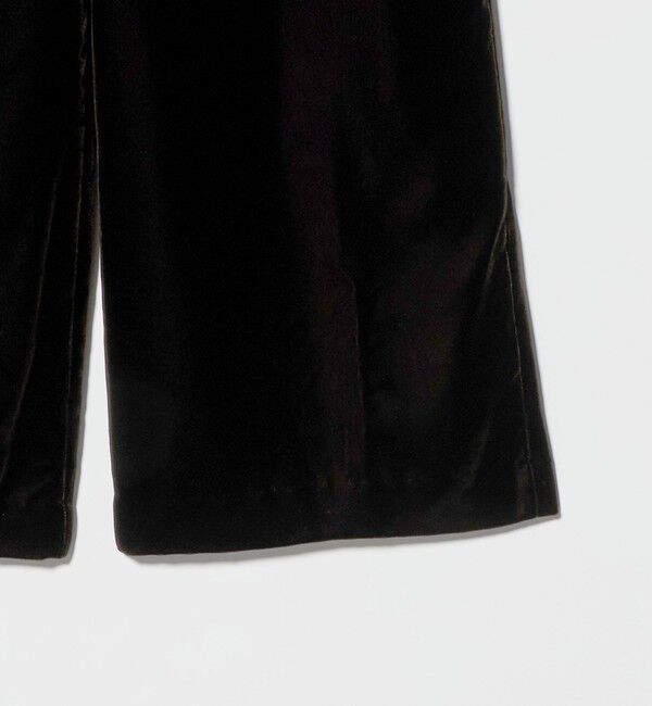UNITED ARROWS「ベルベット サロペット パンツ」|オールインワン|