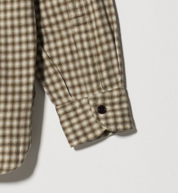UNITED ARROWS「ALBIATE オンブレチェック CPOシャツ」|シャツ・ブラウス|