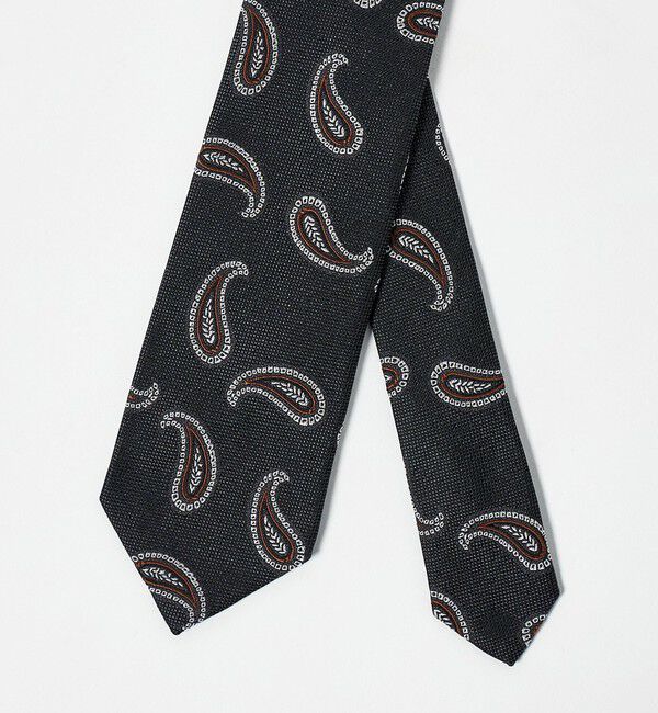 UNITED ARROWS「ビッグ ペイズリー ジャガード ネクタイ」|ネクタイ・蝶ネクタイ|