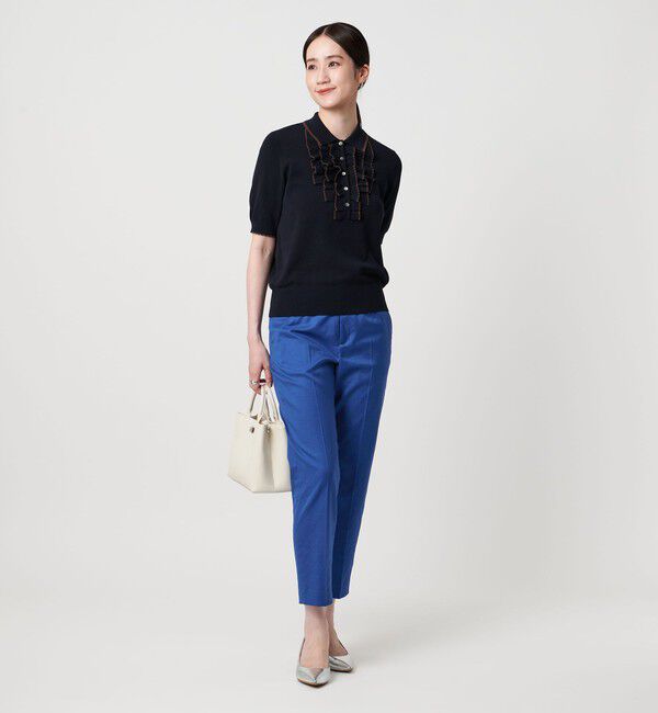 UNITED ARROWS「シャイニー スリム パンツ ストレッチ ウォッシャブル」|チノ|