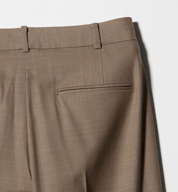 UNITED ARROWS「トロピカル ２タック ワイドパンツ ストレッチ」|チノ|