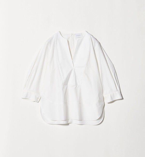 UNITED ARROWS「オックス コンビ シャツ ブラウス ‐ウォッシャブル‐」|シャツ・ブラウス|