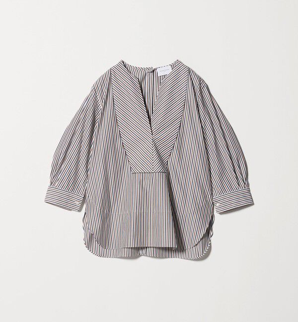 UNITED ARROWS「オックス コンビ シャツ ブラウス ‐ウォッシャブル‐」|シャツ・ブラウス|