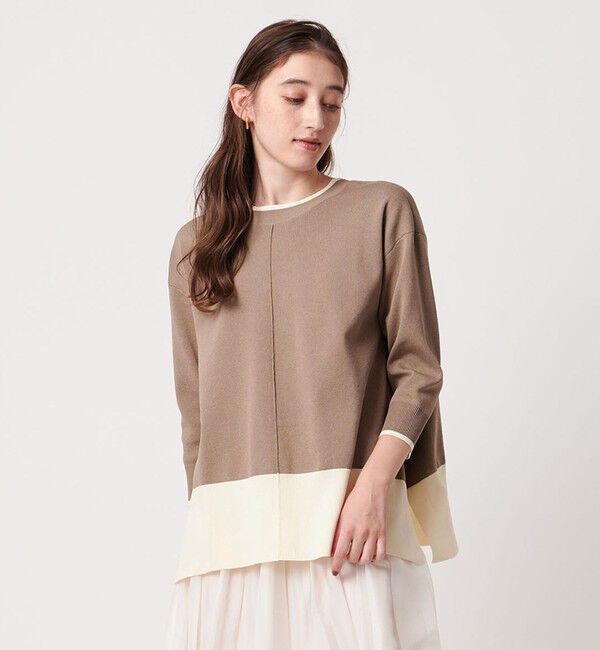 UNITED ARROWS「ミニマル 2WAY ニット‐ウォッシャブル‐」|ニット・セーター|