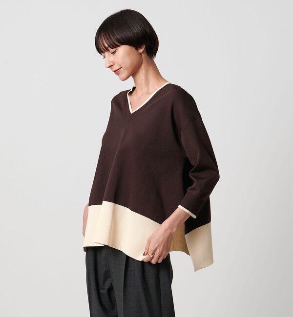 UNITED ARROWS「ミニマル 2WAY ニット‐ウォッシャブル‐」|ニット・セーター|