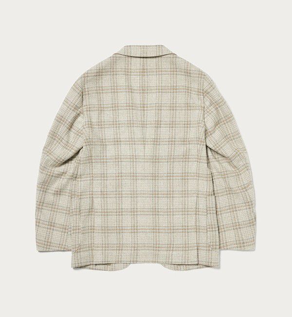 UNITED ARROWS「ファンシーチェック 3ボタン ジャケット C‐MODEL」|テーラードジャケット|