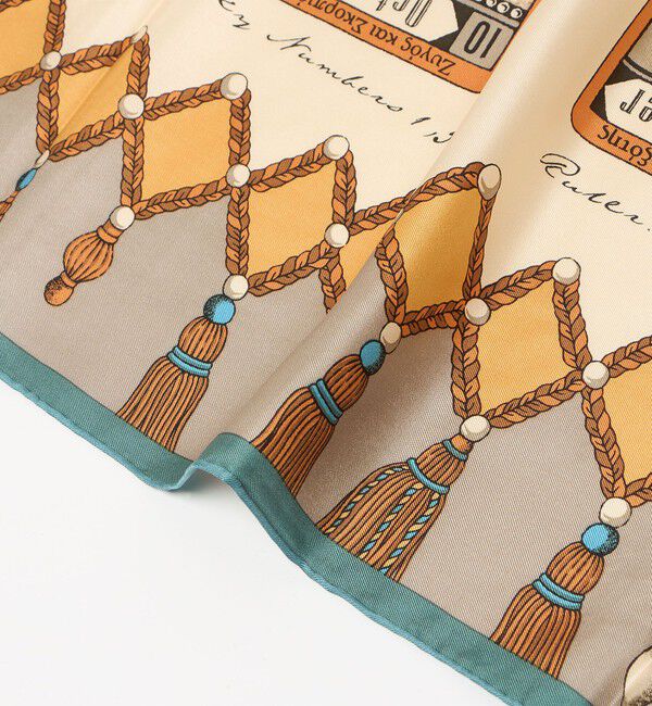 UNITED ARROWS「＜manipuri＞SILK 88&times;88 スカーフ 25FW」|マフラー|