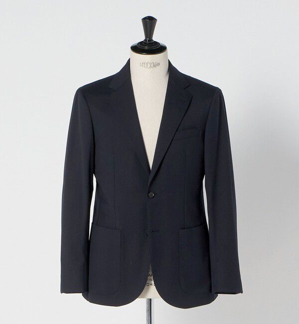 UNITED ARROWS「3シーズン ツイル シングル2ボタン テーラードジャケット COMFORT EASY‐MODEL 2WAYストレッチ 撥水 防シワ」|スーツ|